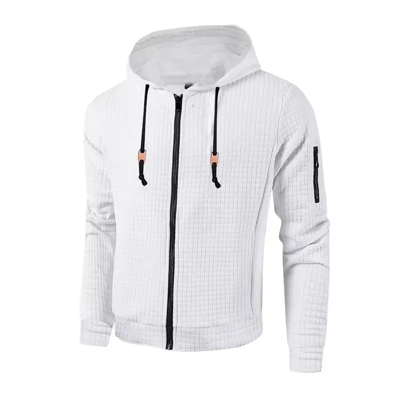 Textured Work Waffle Jacket