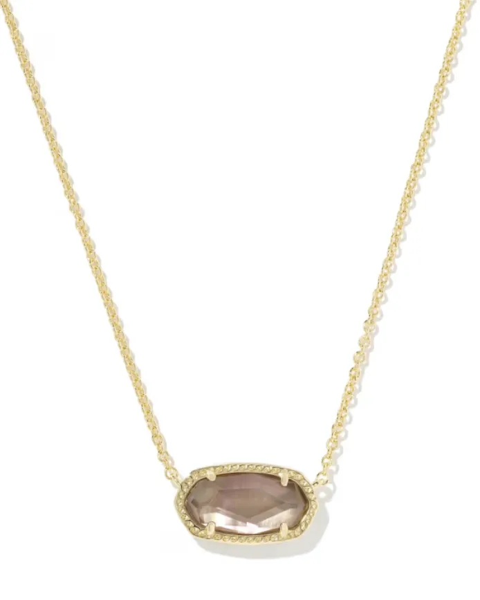 Textured Pendant Necklace