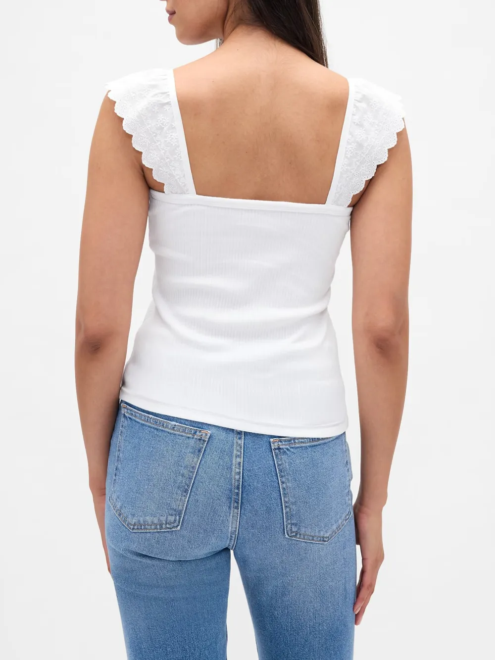 Square Collar Vest