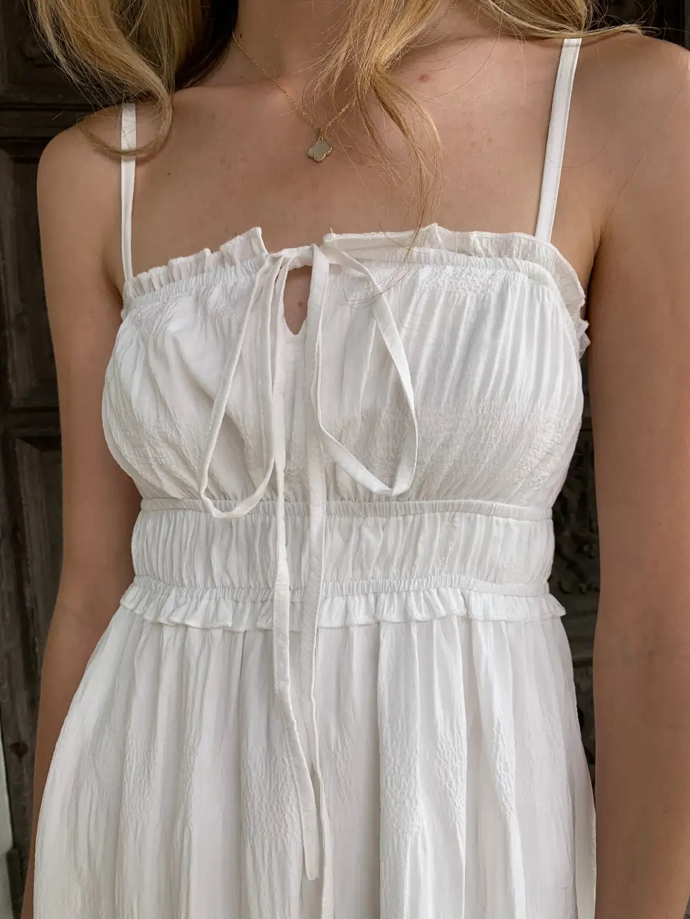 White Summer Maxi Dress