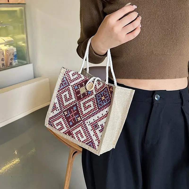 Effortless Coastal Aesthetic Mini Tote Bag