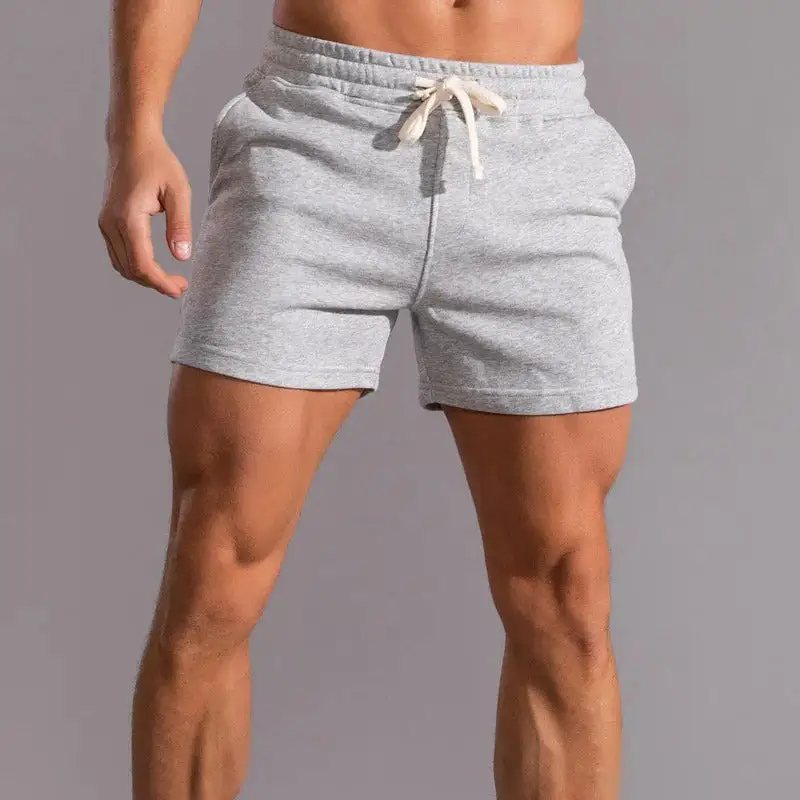 Men's Cotton Drawstring Athletic Shorts
