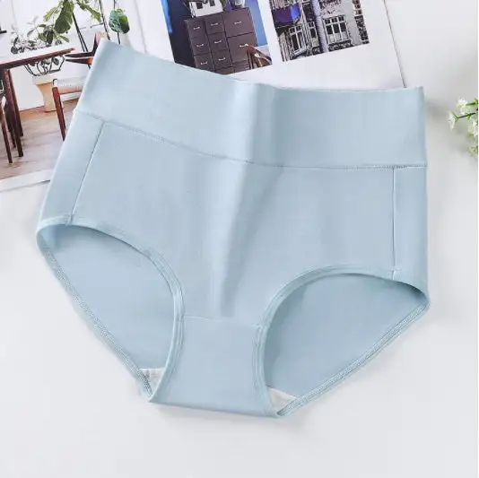 High Waist Cotton Briefs
