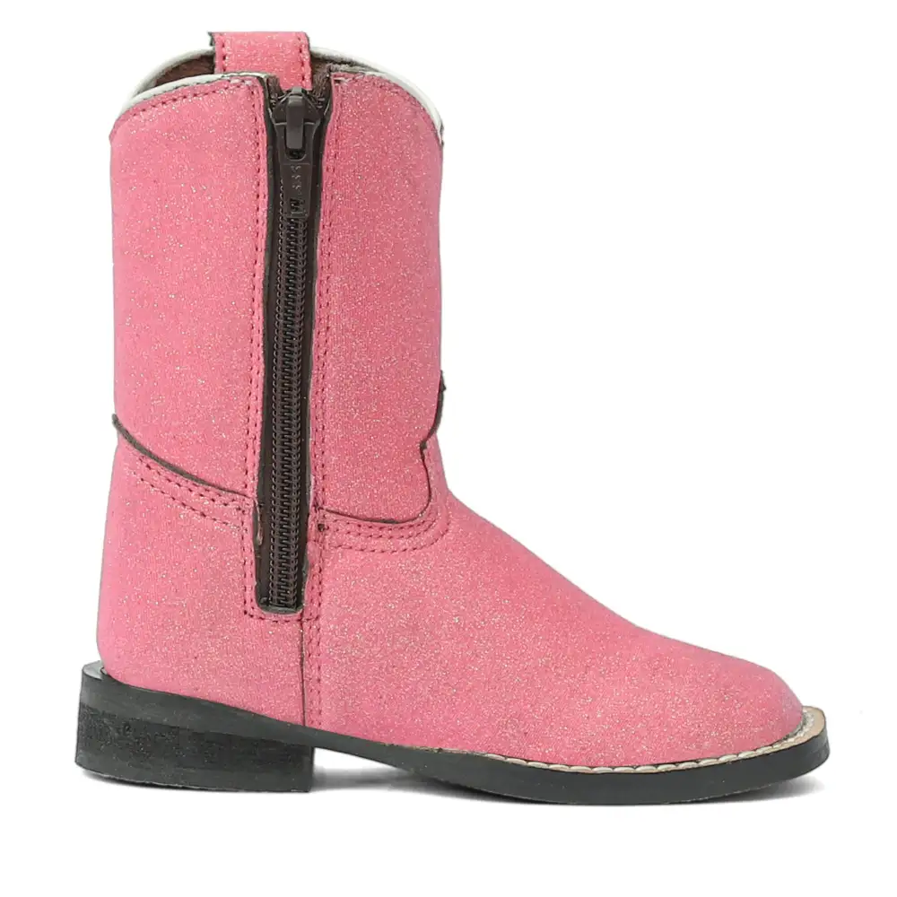 Casual Men's Denim Boots With Side Pull