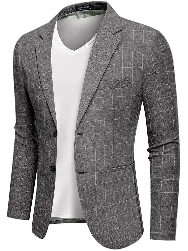 Classic Two Button Suit Jacket
