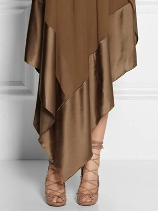 Split Everyday Flowing Dress