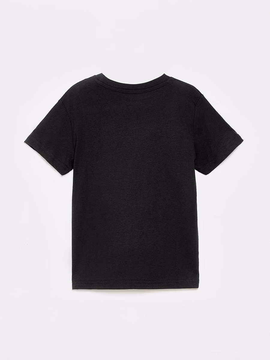 Black Crew Neck School T-Shirt 2 Pack detail 3