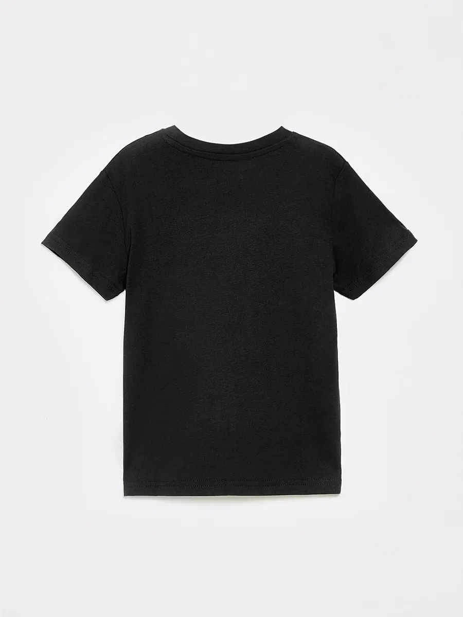 Black Crew Neck School T-Shirt 2 Pack