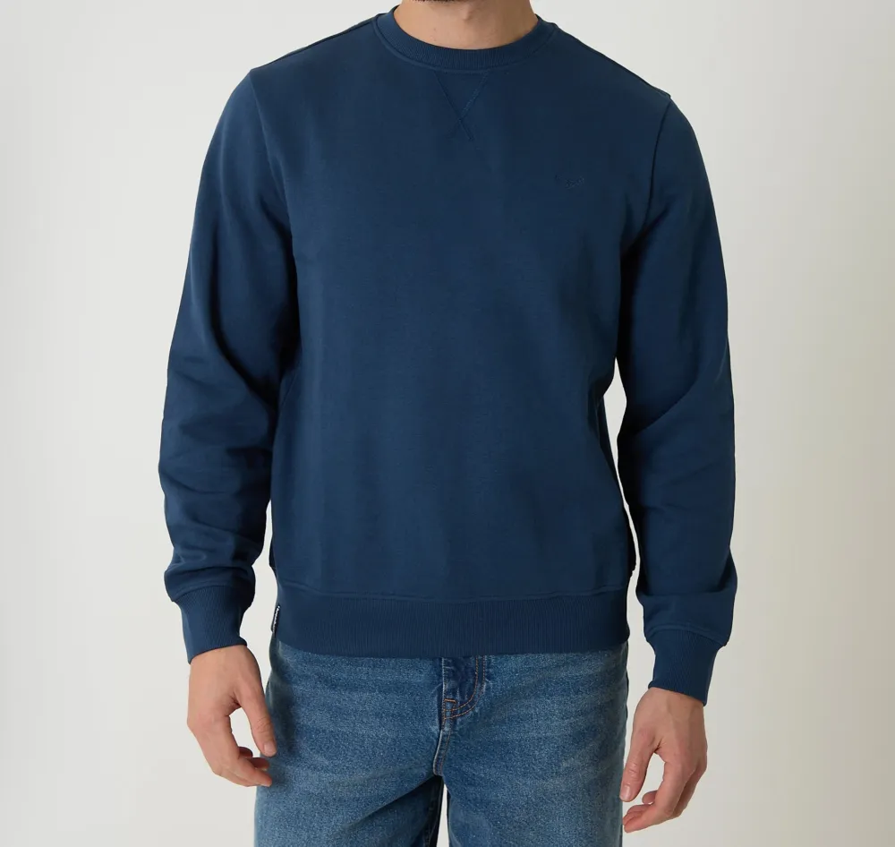 Men's Blue Crewneck Sweatshirt