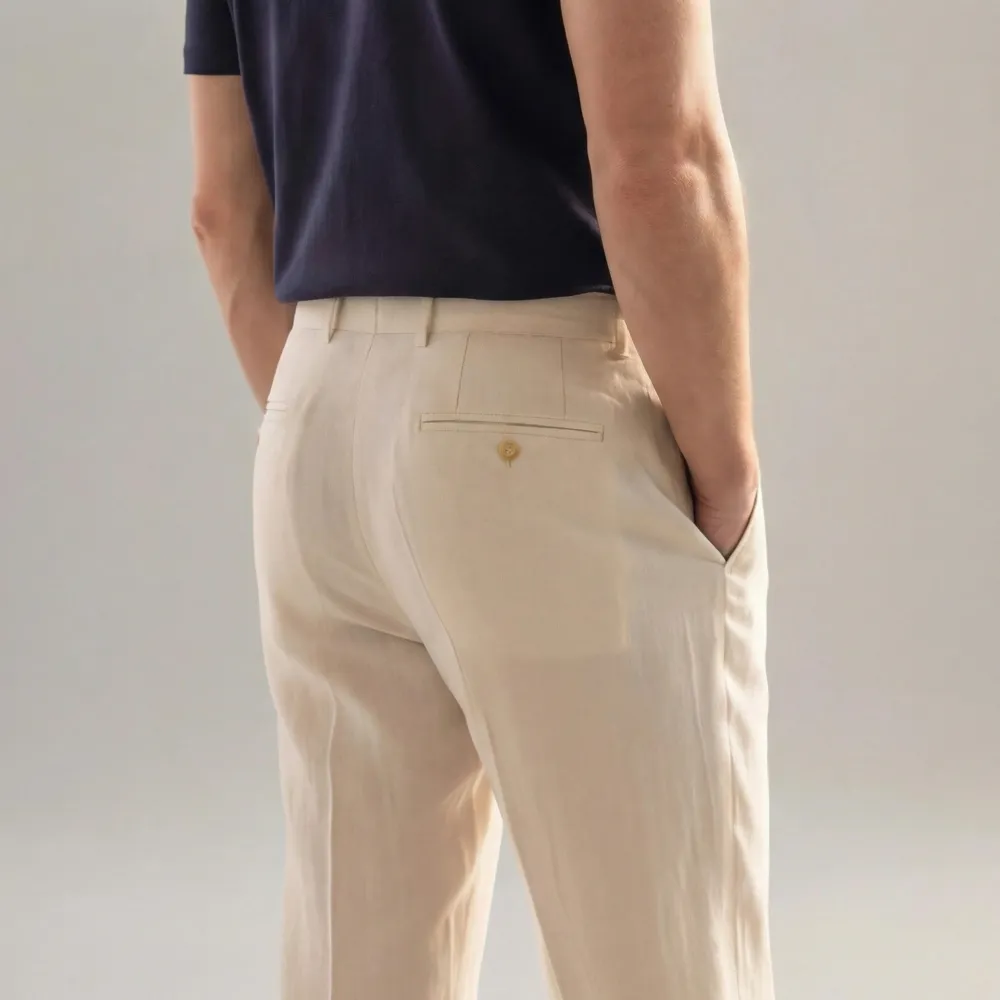 Minimal Linen Pants