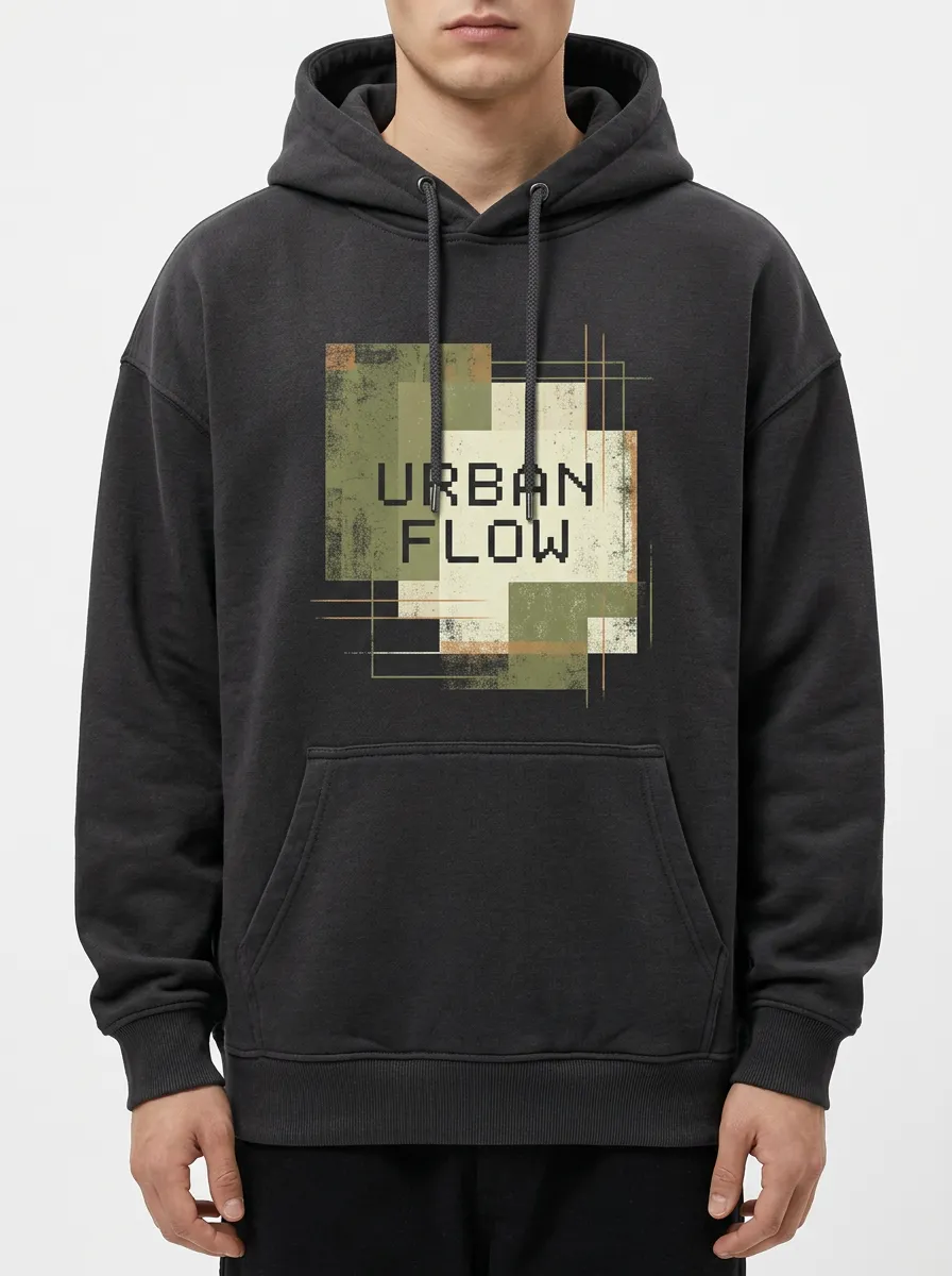 Everyday Geometric Men's Graphic Hoodie