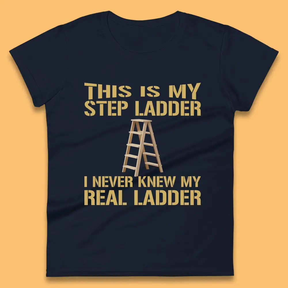 Step Ladder Joke Tee