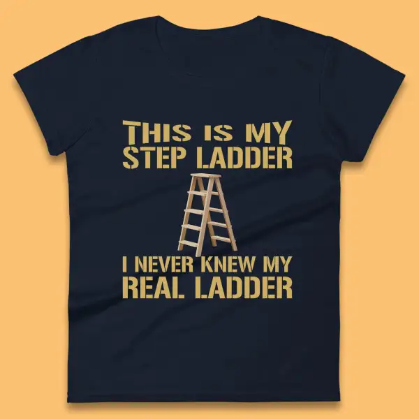 Step Ladder Joke Tee