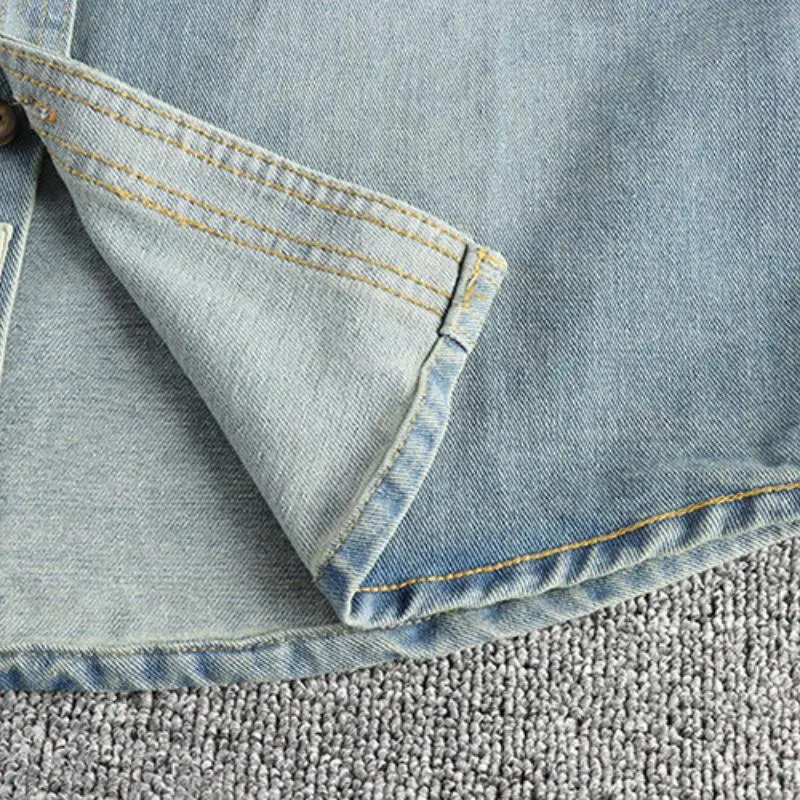 Embroidered Woven Washed Shirt