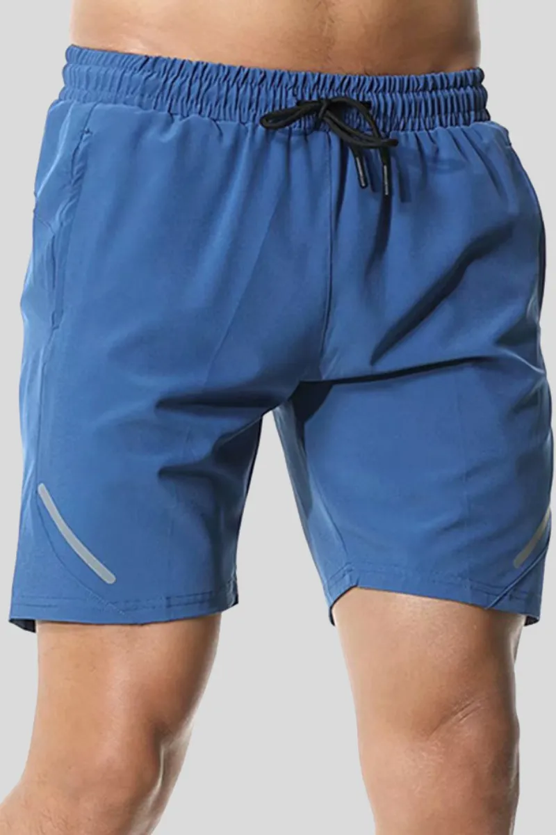 Active  Quick Dry Breathable Drawstring Athletic Shorts