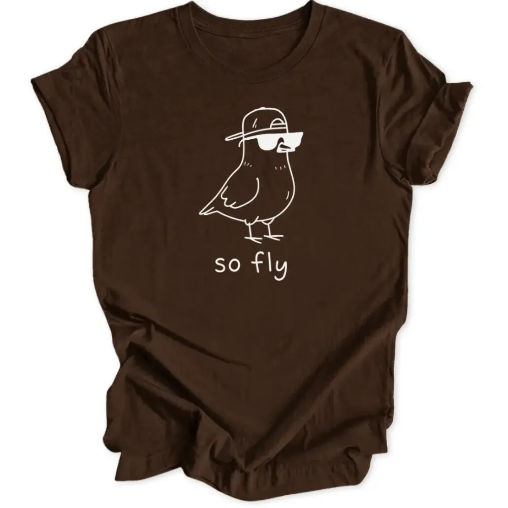So Fly Pigeon Unisex T-Shirt