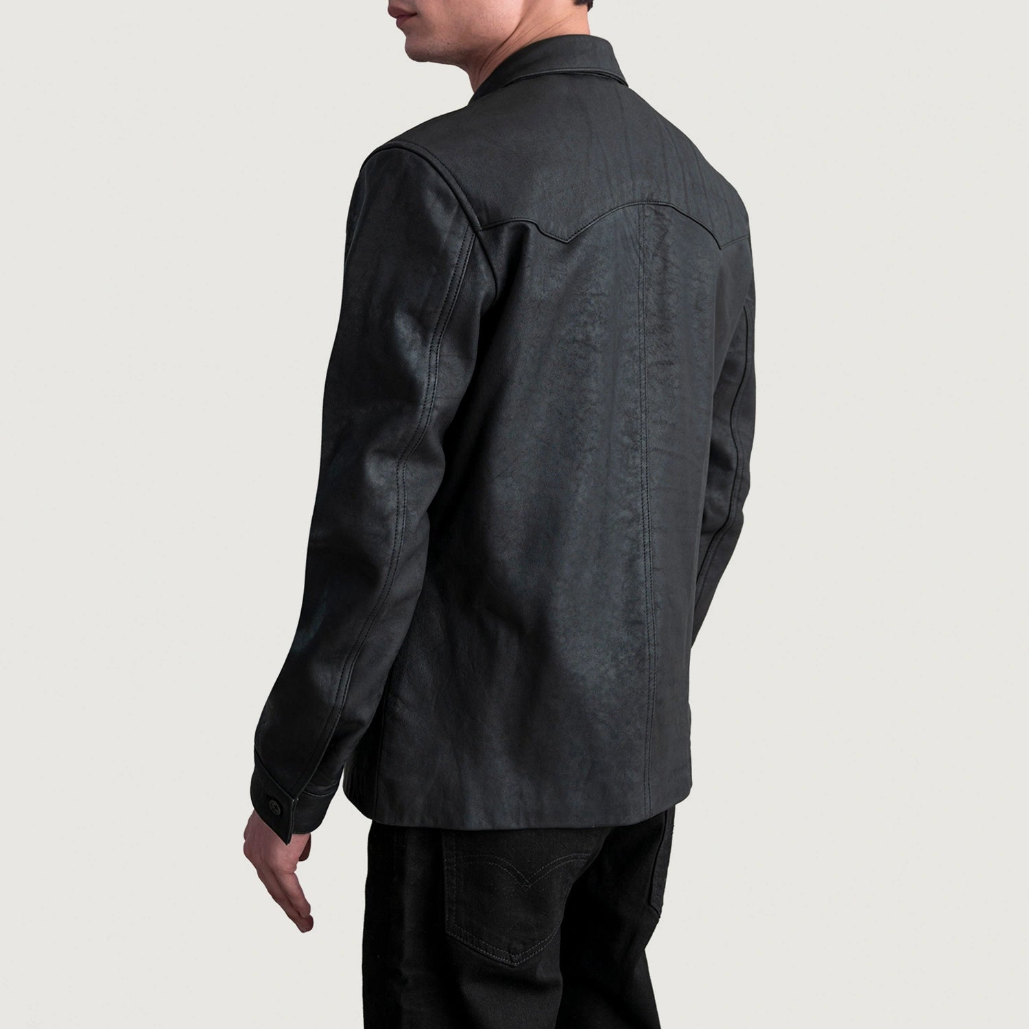 Men's Casual Leather Jacket