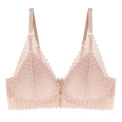Lace Front-Closure Bralette
