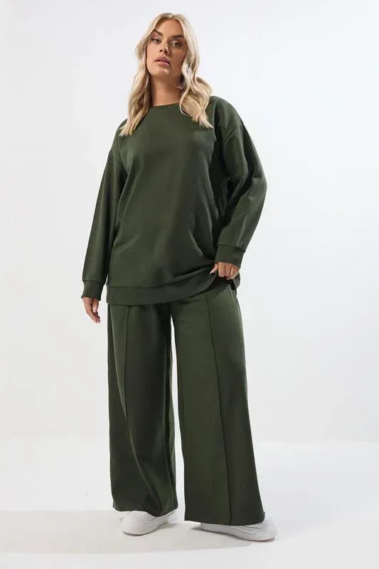 Khaki Green Sweatshirt