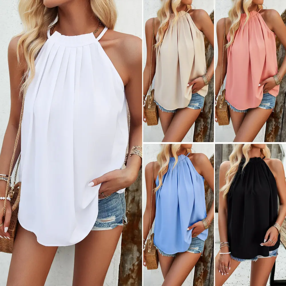 Women's Sleeveless Corset Top