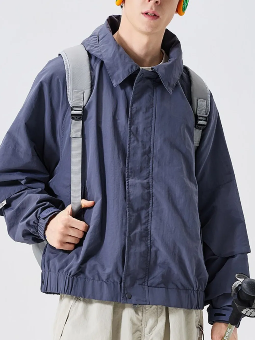 Water Repellent Wind Resistant Lightweight Outdoor Utility Jacket