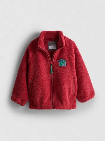 1-9yrs | Zip-Up Borg Jacket