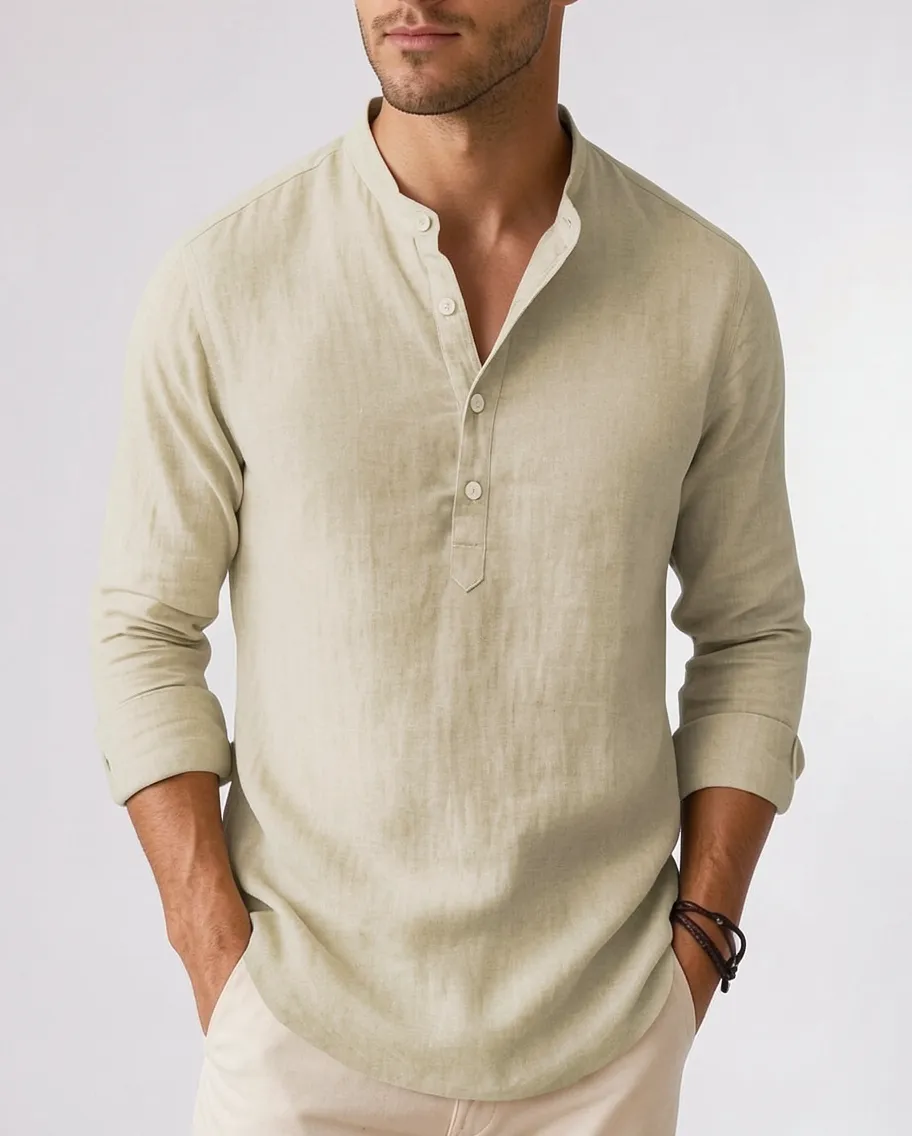 Lightweight Oversized Casual Shirt