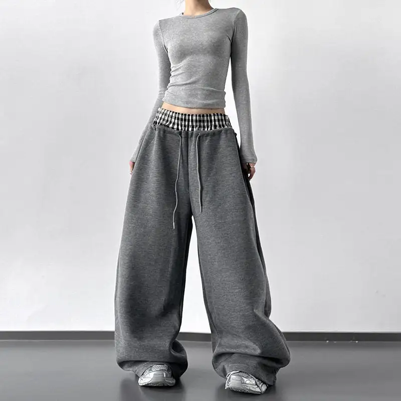Women's Wide Leg Drawstring Pants