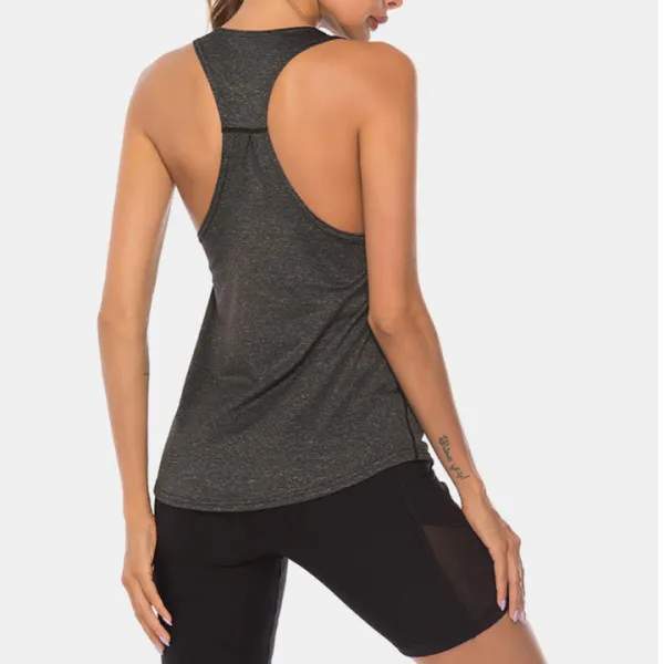 Full Size Scoop Neck Wide Strap Active
