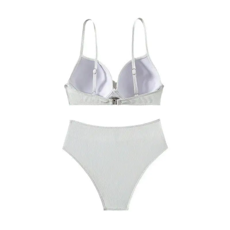 Structured High Waist Bikini Set