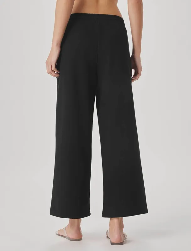 Textured Sweatpant Jogger Pants