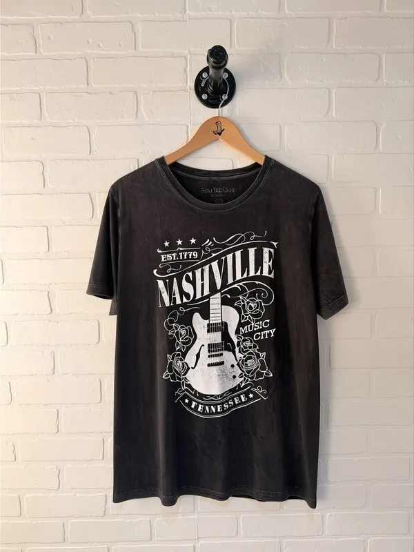 Washed Graphic Cotton Tee
