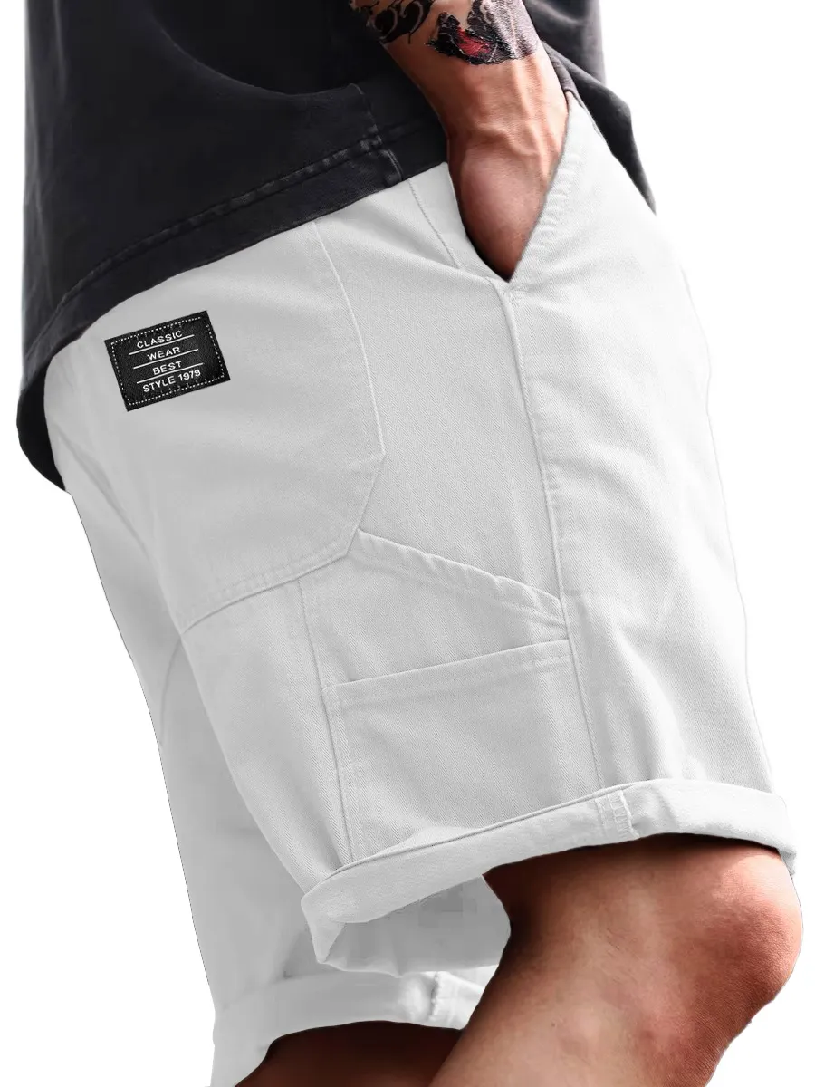 Comfort Fit Utility Pocket Shorts