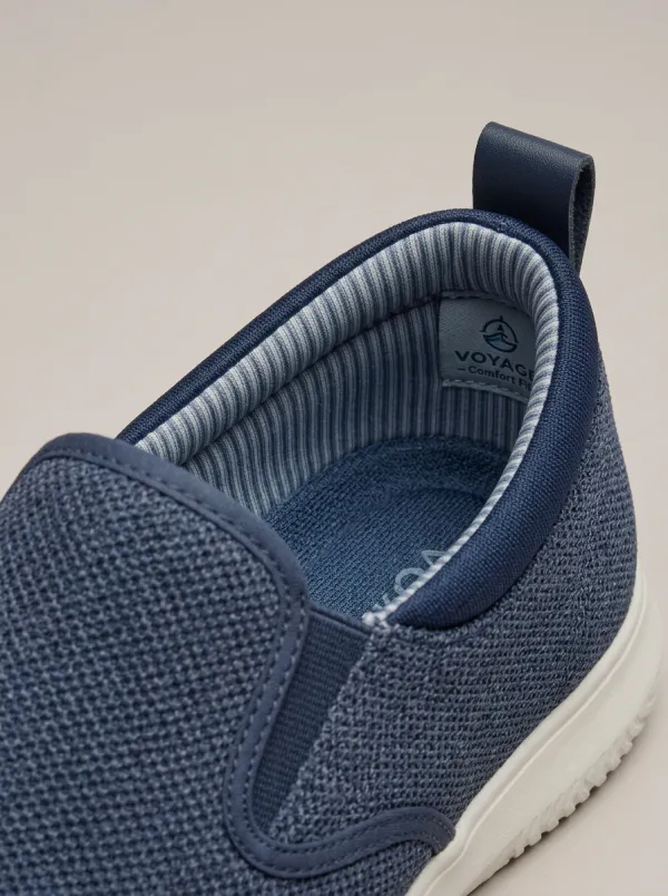 Outdoor-Inspired Stretch Graphic Lifestyle Look Men's Stretch Canvas Shoes