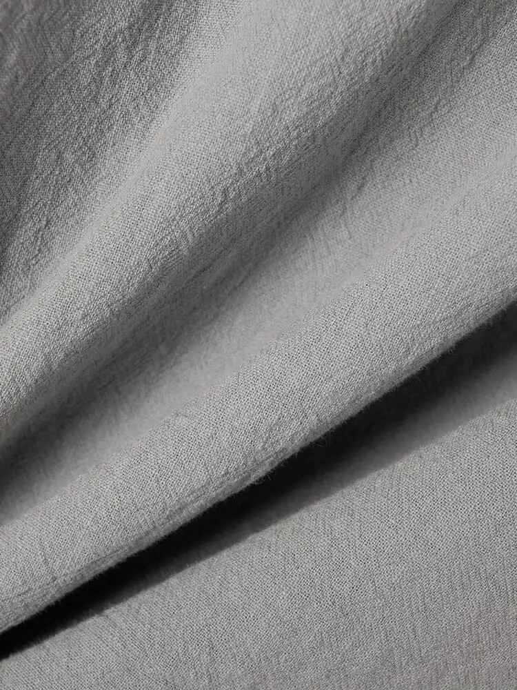 Soft Weave Cotton Linen Textured Shirt