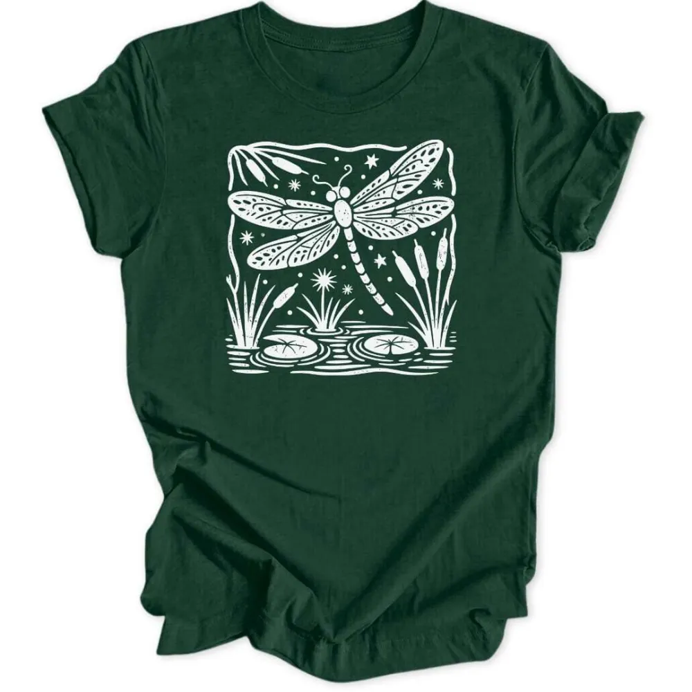 Folk Art Dragonfly Unisex T-Shirt