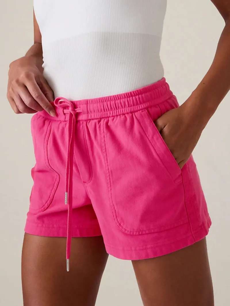 Drawstring Lounge Shorts For Relaxed Casual Style