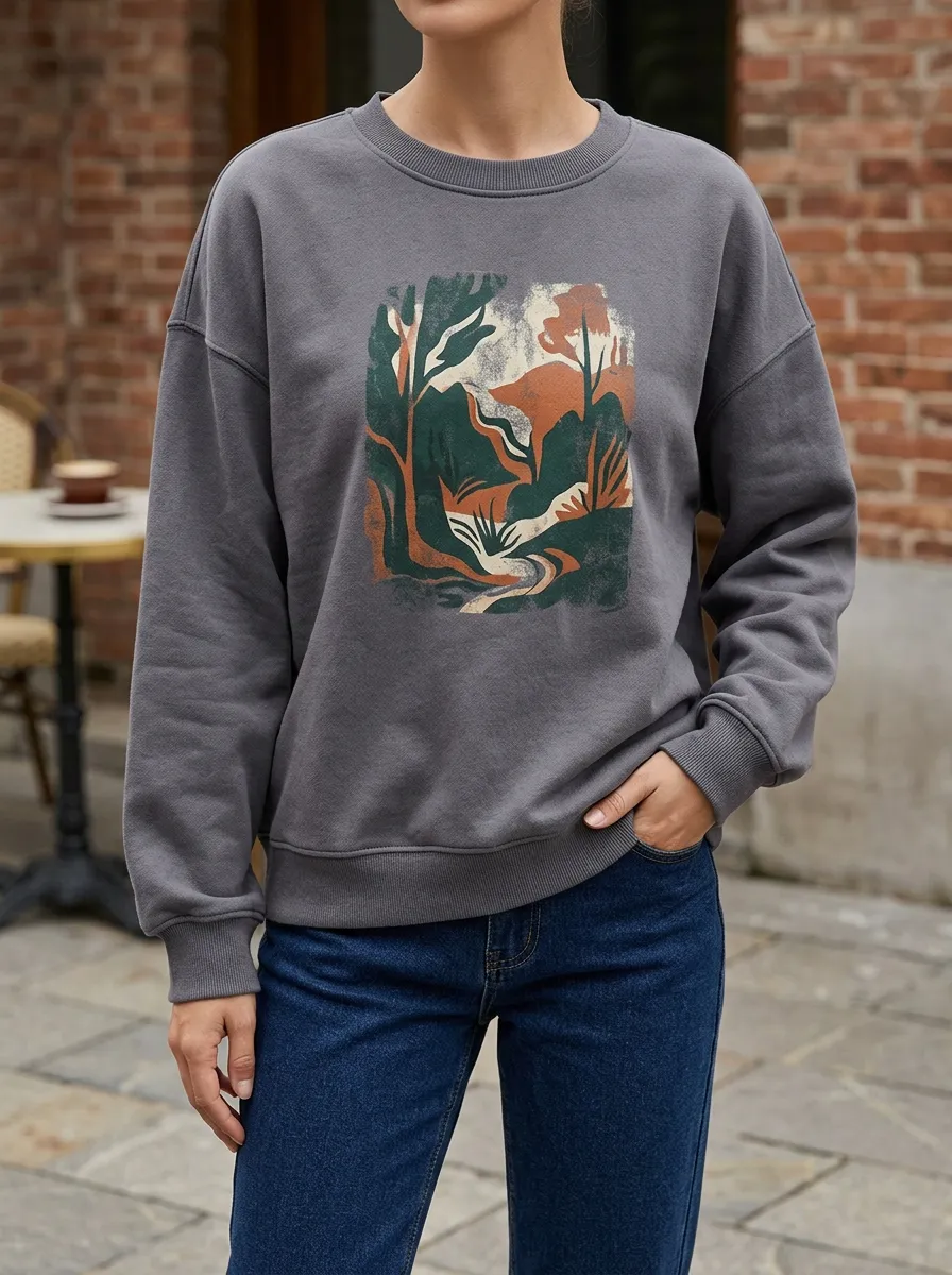 Effortless Relaxed Fit Pullover