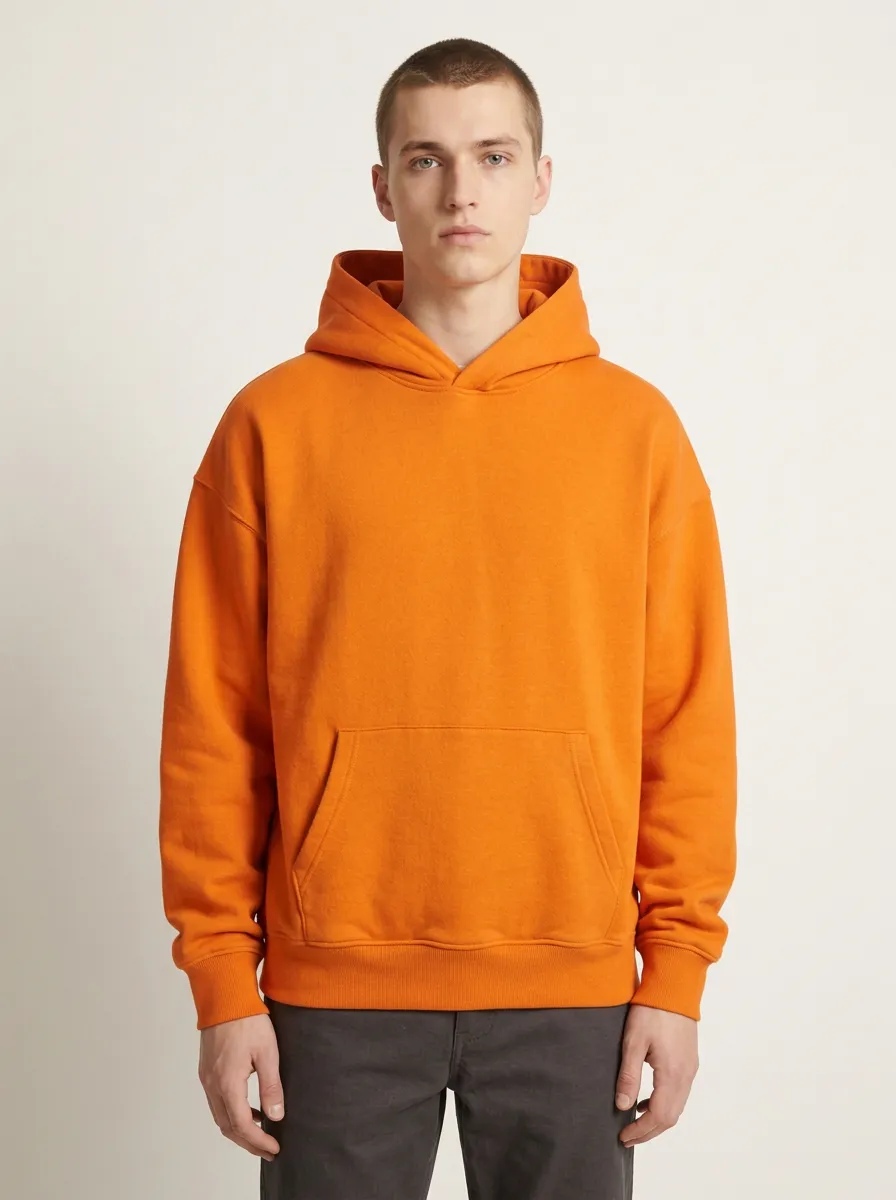 Modern Layer Pullover Unisex Hooded Sweatshirt