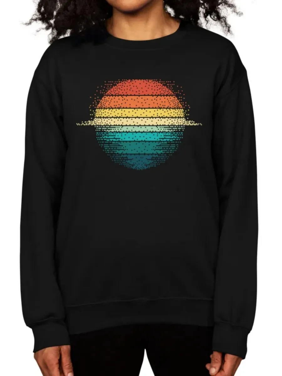 Vintage Sunset Graphic Sweatshirt