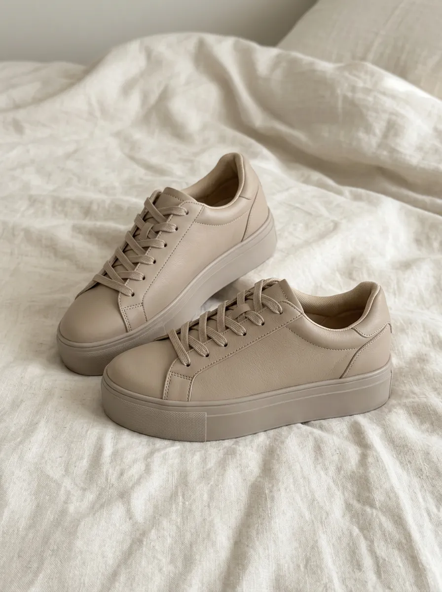 Women's Minimalist Easygoing Edit Platform Skate Shoes