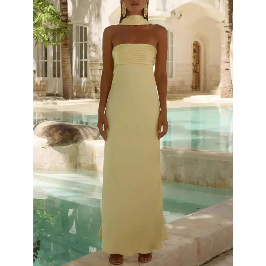 Tube Mermaid Maxi Dress