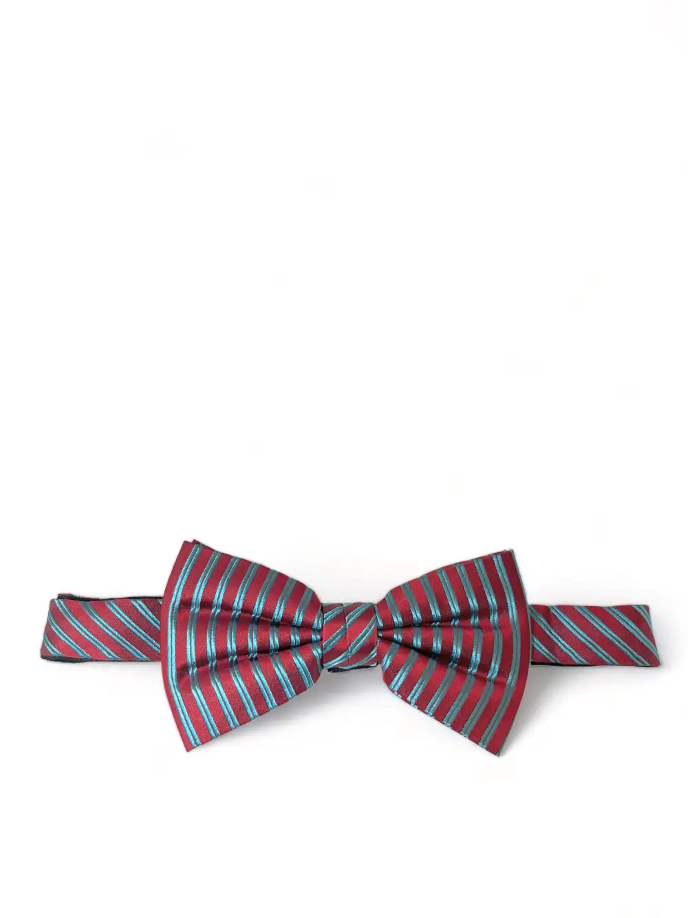Event-Ready Striped Silk Bow Tie Set
