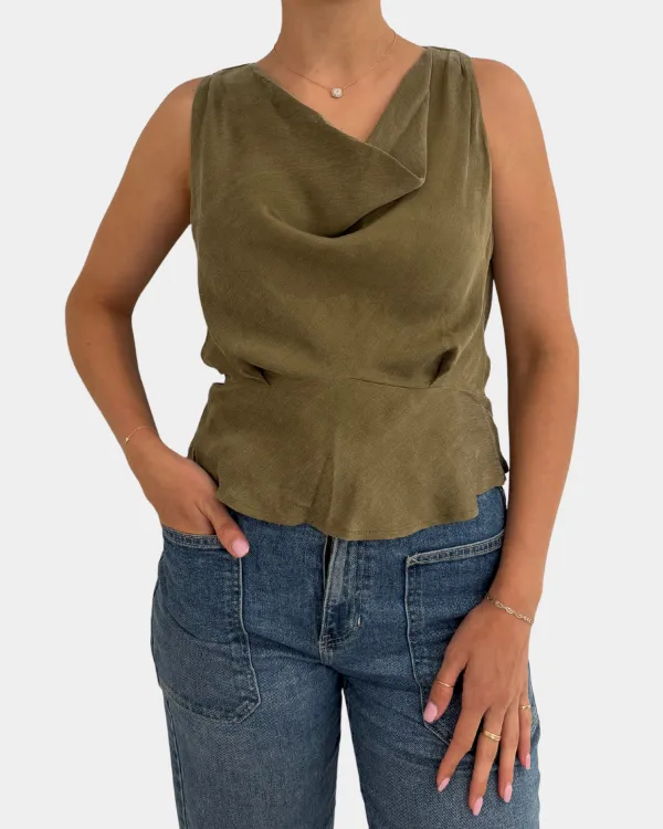 Halter Wrap Top