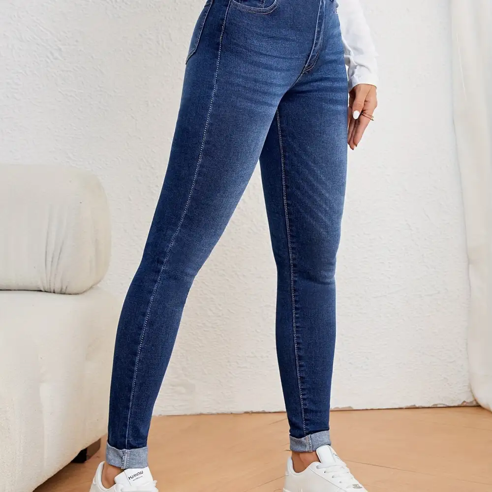 Cotton Slim Fit Denim Jeans
