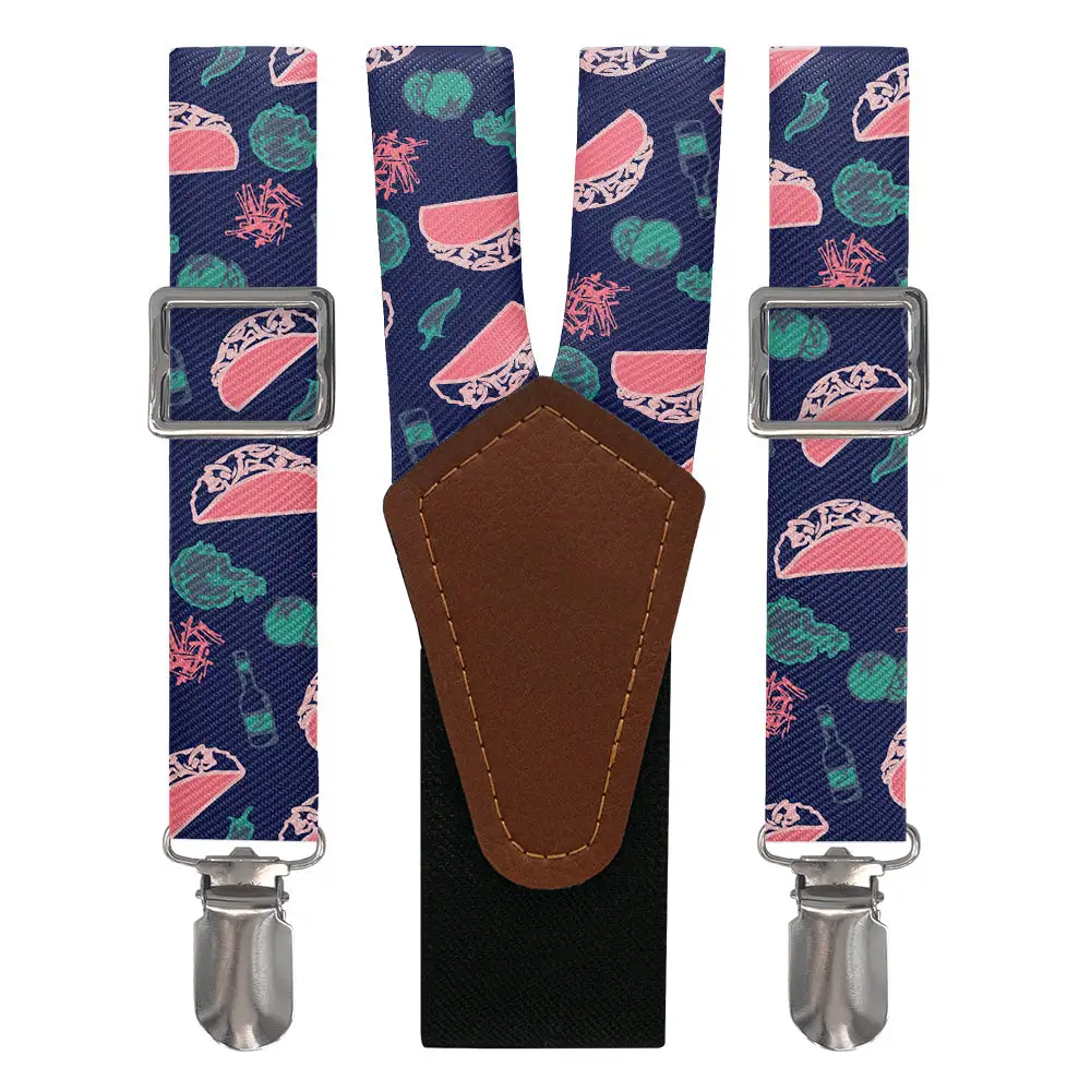 Taco Tuesday Theme Suspenders
