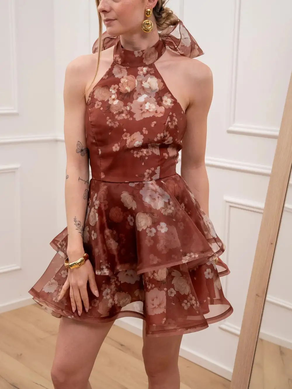 Mini Halter Skirt