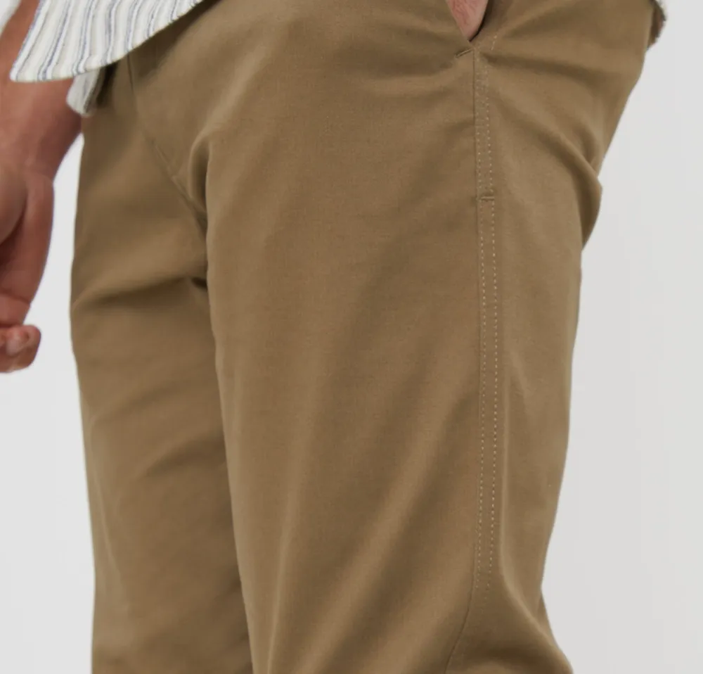 Men's Dark Stone Slim-Fit Chino Pants