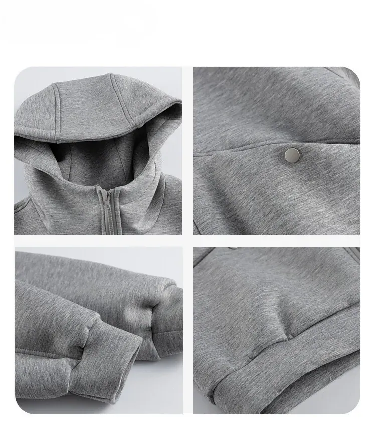 Classic Washed Gray Cotton Jacket