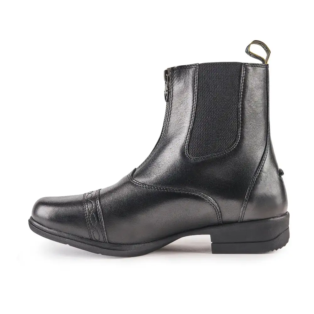 Refined Leather Comfort Riding Boots